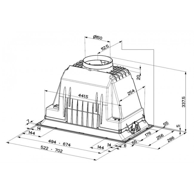 Витяжка Faber Inka Lux Smart Ev8 X A52