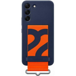 Чохол-накладка Samsung Clear Strap Cover для Samsung Galaxy S22+ SM-S906 Navy (EF-GS906TNEGRU)