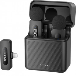 Мікрофон BOYA BY-V3 Lightning Black