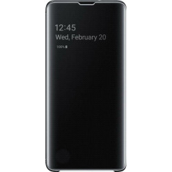 Чохол-книжка Samsung Clear View Cover для Samsung Galaxy S10 SM-G973 Black (EF-ZG973CBEGRU)