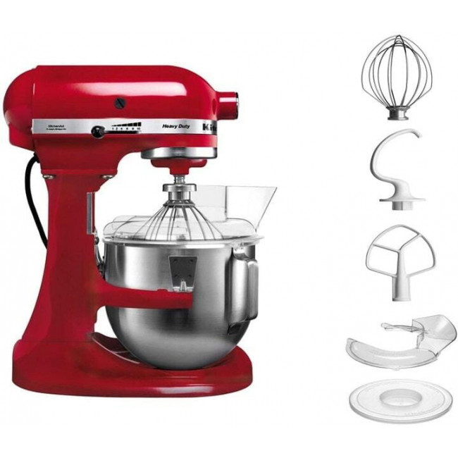 Кухонна машина KitchenAid Heavy Duty 5KPM5EER Red