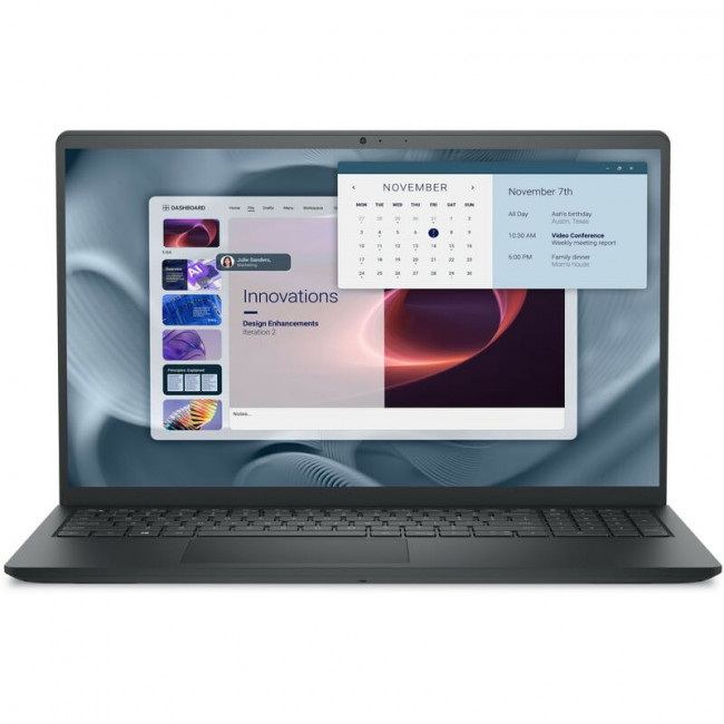 Ноутбук Dell Pro 15 Essential (PV15250RPLU005UA_UBU) Black