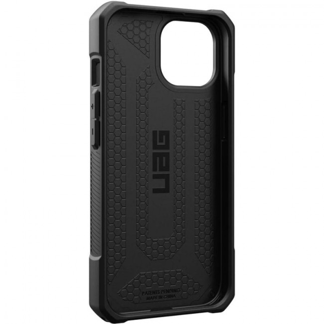 Чохол-накладка Urban Armor Gear Monarch для Apple iPhone 15 Kevlar Black (114289113940)