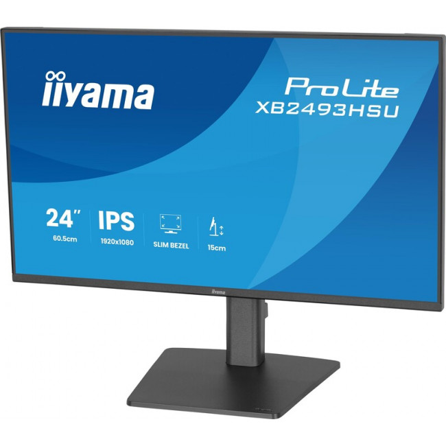 Монітор Iiyama 23.8" G-Master XB2493HSU-B1 IPS Black 120Hz