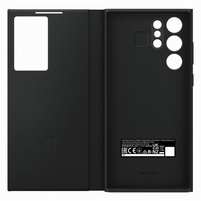 Чохол-книжка Samsung Smart Clear View Cover для Samsung Galaxy S22 Ultra SM-S908 Black (EF-ZS908CBEGRU)