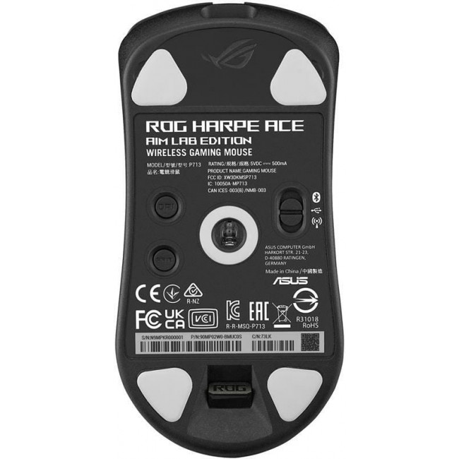 Миша бездротова Asus ROG Harpe Ace Aim Lab Edition Black (90MP02W0-BMUA00)