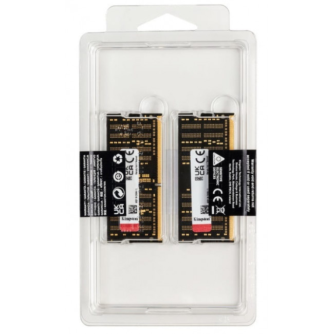 Модуль пам`ятi SO-DIMM DDR4 2x8GB/3200 Kingston Fury Impact (KF432S20IBK2/16)