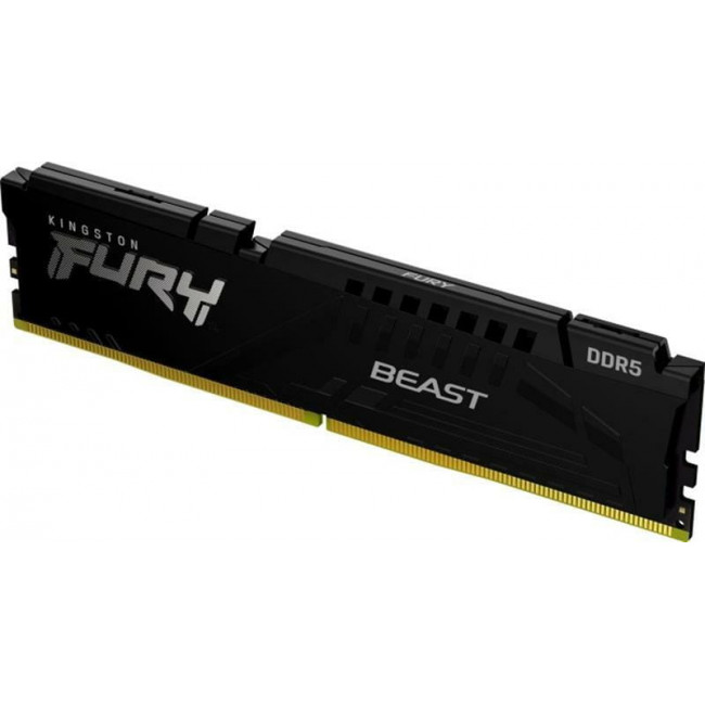 Модуль пам`яті DDR5 8GB/5600 Kingston Fury Beast Black (KF556C40BB-8)