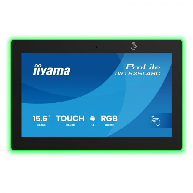 Монітор Iiyama 15.6" ProLite TW1625LASC-B3PNR IPS Black