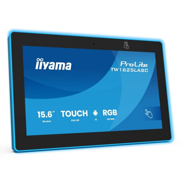 Монітор Iiyama 15.6" ProLite TW1625LASC-B3PNR IPS Black