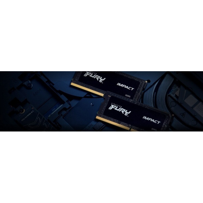 Модуль пам`ятi SO-DIMM DDR5 2x64GB/4800 Kingston Fury Impact (KF548S38IBK2-64)