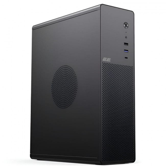 Корпус 2E Credo Slim V90B-400 Black 400W