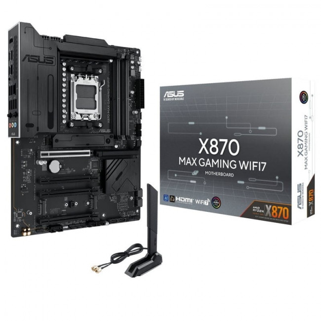 Материнська плата Asus X870 Max Gaming WiFi7 Socket AM5