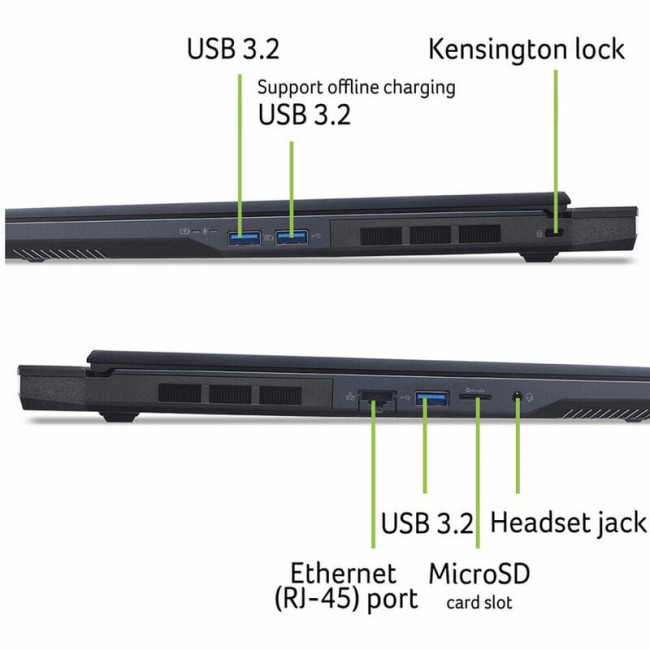 Ноутбук Acer Predator Helios Neo 16 AI PHN16-73-97UZ (NH.QVUEU.00B) Black