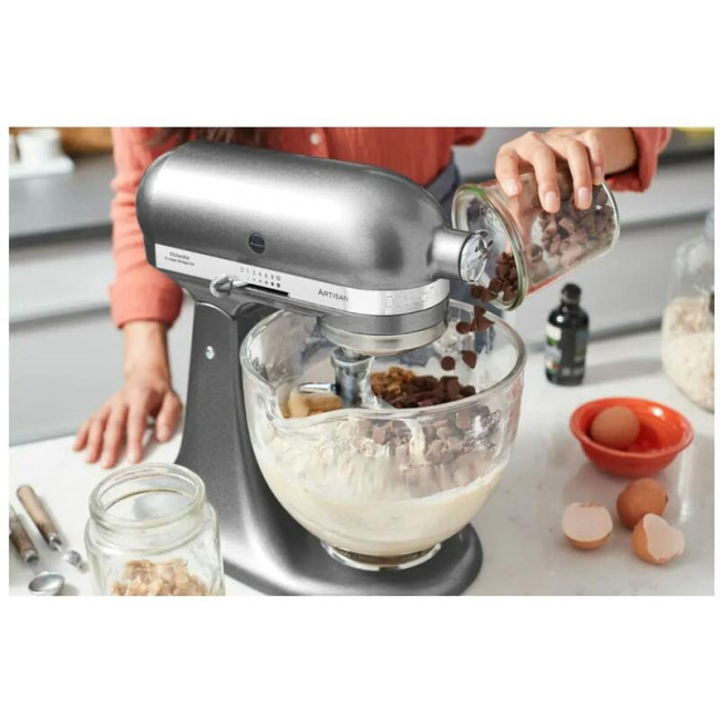 Кухонна машина KitchenAid Artisan 5KSM185PSEMS Silver Medallion