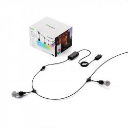 Гірлянда Nanoleaf Smart Multicolor Outdoor String Lights Smarter Kit, 30м, Matter, HomeKit (NF084K02-40SLO)