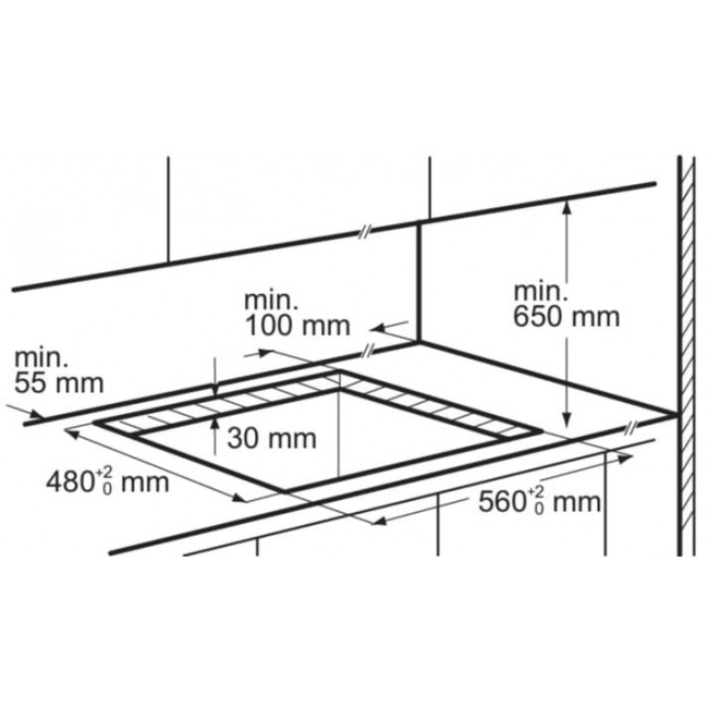 Варильна поверхня Electrolux EGT6242NVK