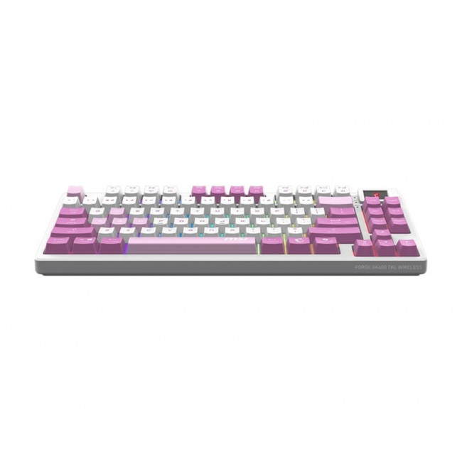 Клавіатура бездротова MSI Forge GK600 TKL Wireless Violet