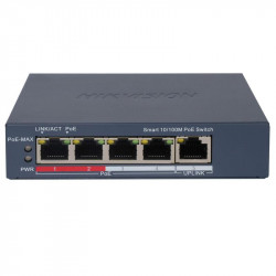 Комутатор Hikvision DS-3E1105P-EI/V2 POE