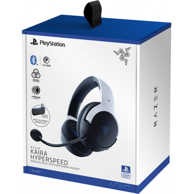 Bluetooth-гарнітура Razer Kaira Hyperspeed for PS5 (RZ04-03980200-R3G1)
