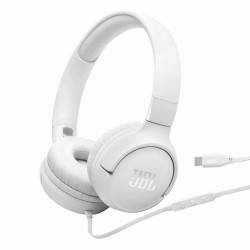 Гарнiтура JBL Tune 520C White (JBLT520CWHT)