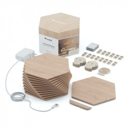 Розумна система освітлення Nanoleaf Elements - Hexagons Starter Kit Apple HomeKit, 13 шт. (NL52-K-3002HB-13PK)