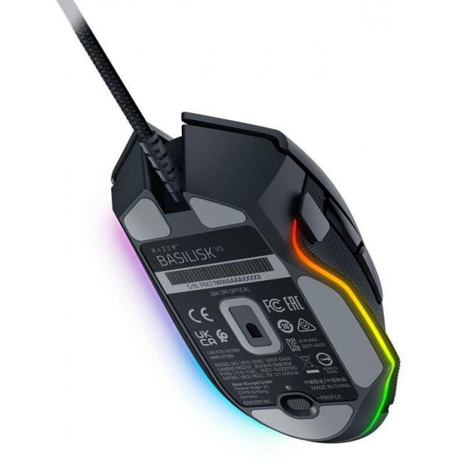 Миша Razer Basilisk V3 Black (RZ01-04000100-R3M1)