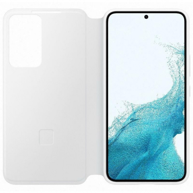 Чохол-книжка Samsung Smart Clear View Cover для Samsung Galaxy S22 SM-S901 White (EF-ZS901CWEGRU)