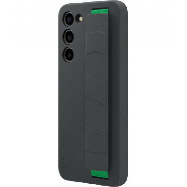 Чохол-накладка Samsung Silicone Grip Case для Samsung Galaxy S23+ SM-S916 Black (EF-GS916TBEGRU)