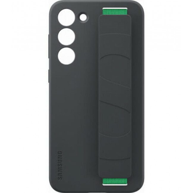 Чохол-накладка Samsung Silicone Grip Case для Samsung Galaxy S23+ SM-S916 Black (EF-GS916TBEGRU)