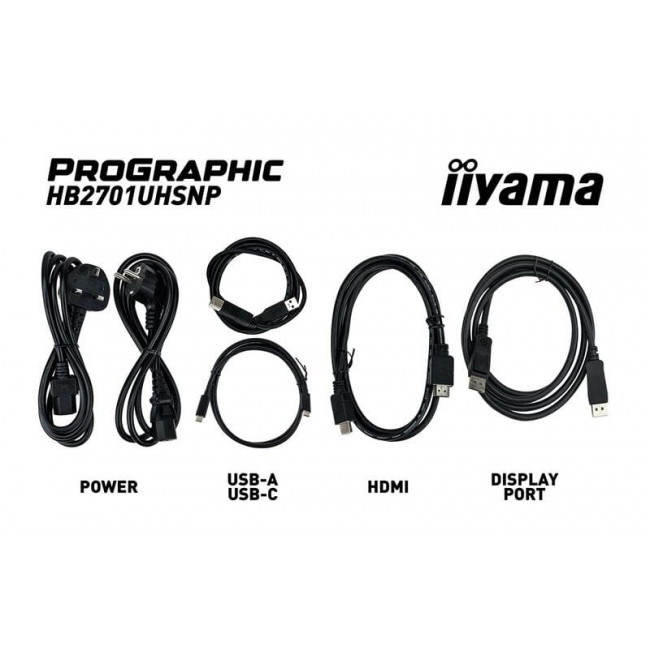 Монітор Iiyama 27" HB2701UHSNP-B1 IPS Black
