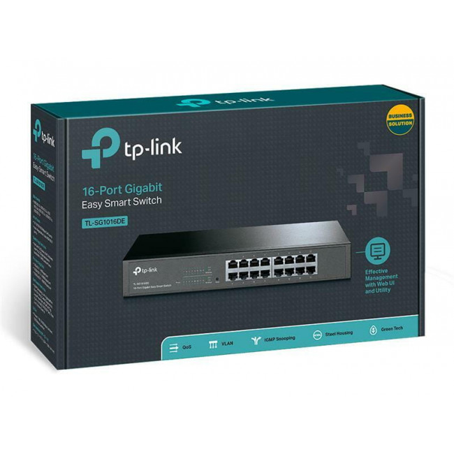 Комутатор TP-Link TL-SG1016DE