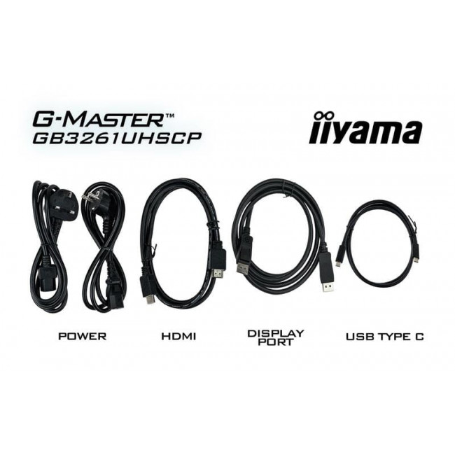 Монітор Iiyama 31.5" GB3261UHSCP-B1 VA Black 144Hz