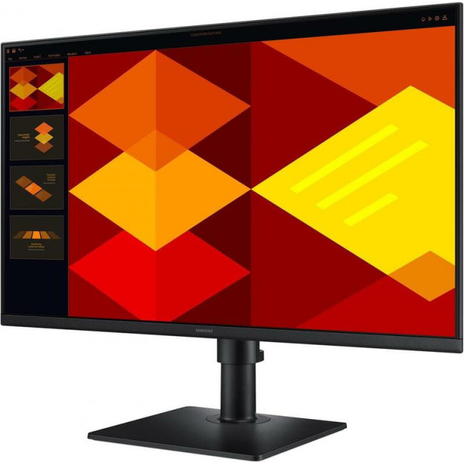 Монiтор Samsung 27" S27D400 (LS27D400GAIXUA) IPS Black 100Hz