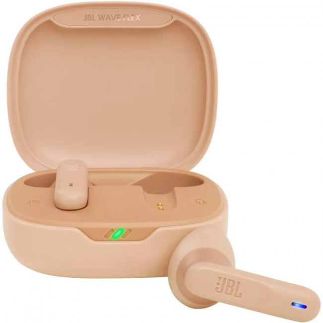 Bluetooth-гарнітура JBL Wave Flex Beige (JBLWFLEXBEG)