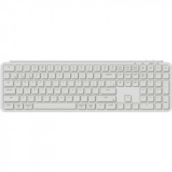 Клавіатура бездротова Keychron B6 Pro Ultra-Slim Ivory White (B6P-K8-UA)