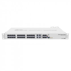 Комутатор MikroTik CRS328-4C-20S-4S+RM