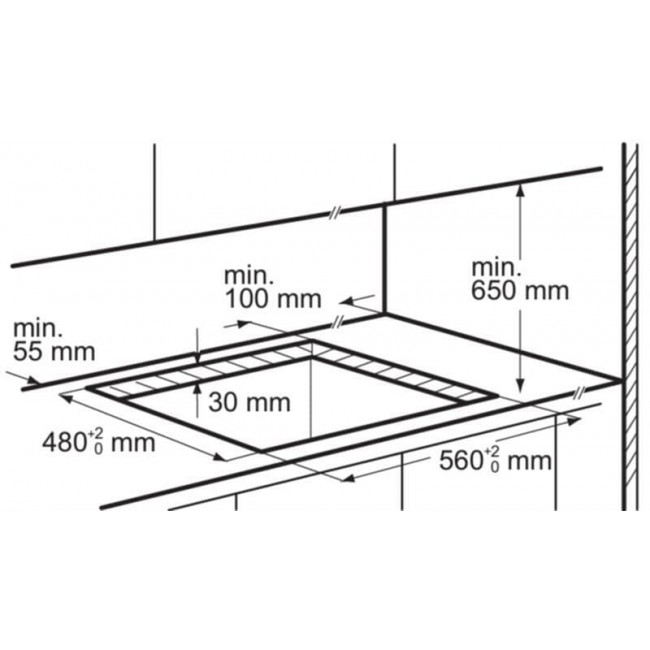 Варильна поверхня Electrolux EGH6343ROR