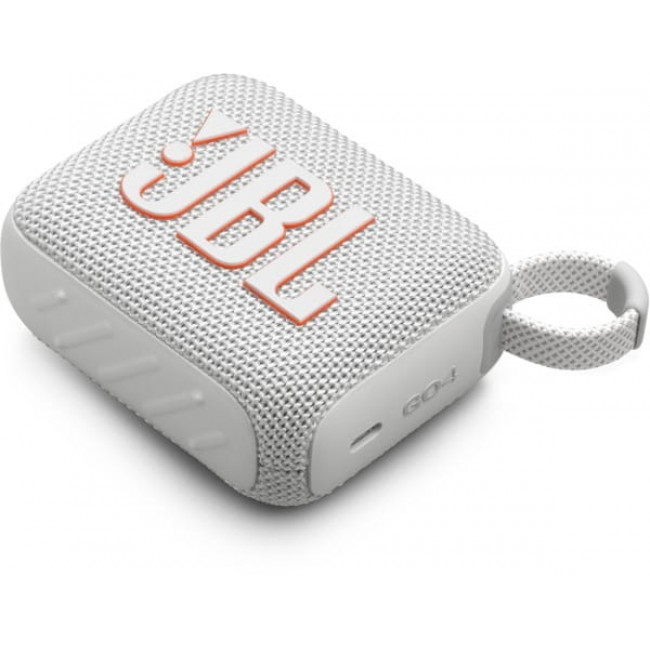 Акустична система JBL GO 4 White (JBLGO4WHT)