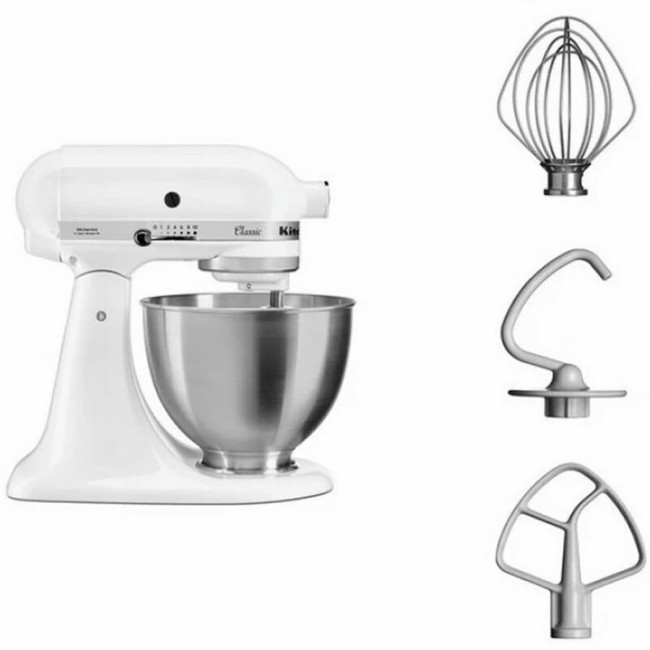 Кухонна машина KitchenAid Classic 5K45SSEWH White