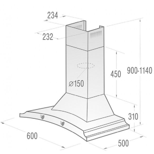 Витяжка Gorenje DK63MCLB
