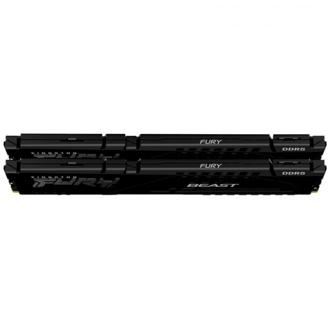 Модуль пам`яті DDR5 2x32GB/5600 Kingston Fury Beast Black (KF556C40BB2K2-64)