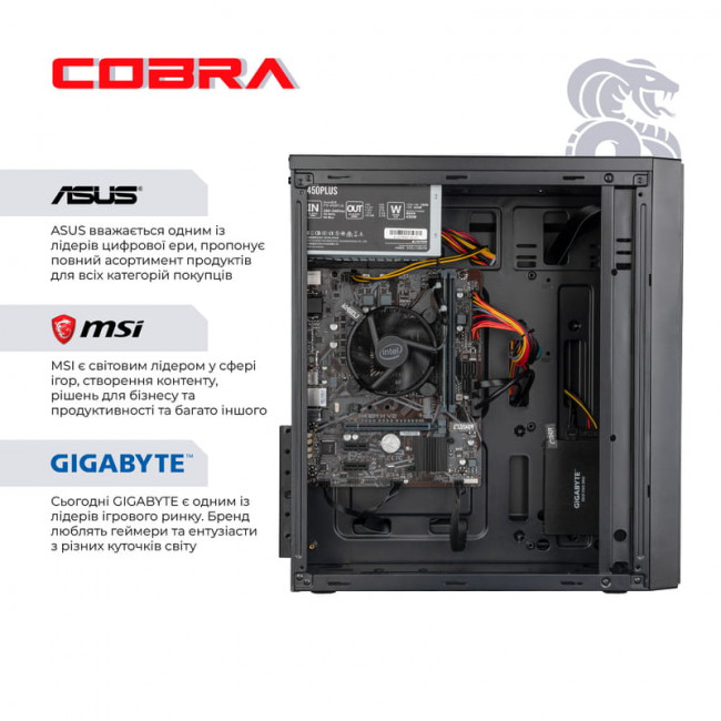 Персональний комп`ютер COBRA Optimal Windows 11 Home (I121.16.S1.INT.25047.W)