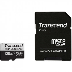 Карта пам`ятi MicroSDXC 128GB UHS-I/U1 Class 10 Transcend 350V + SD-адаптер (TS128GUSD350V)