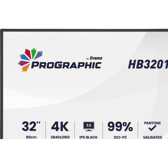 Монітор Iiyama 31.5" ProGraphic HB3201UHSNP-B1 IPS Black