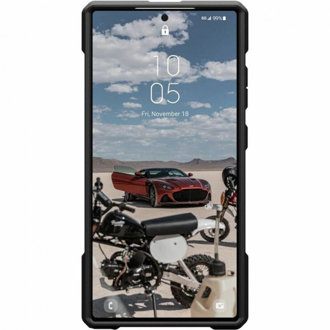Чохол-накладка Urban Armor Gear Monarch Pro для Samsung Galaxy S24 Ultra SM-S928 Kevlar Black (214416113940)