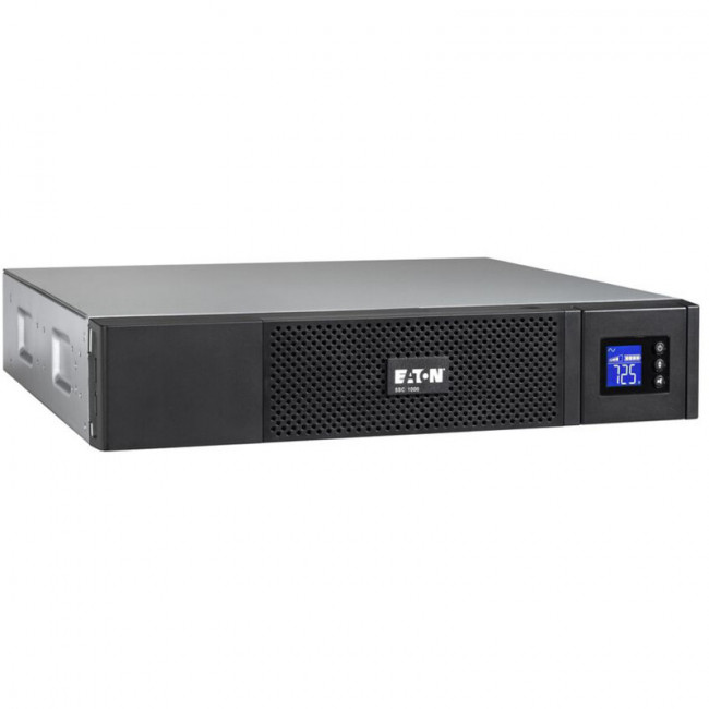 Джерело безперебійного живлення Eaton 5SC 1000i Rack2U, Lin.int, 8хIEC, RS-232, USB, LCD, металл (5SC1000IR)