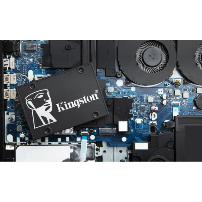 Накопичувач SSD   256GB Kingston KC600 2.5" SATAIII 3D TLC (SKC600/256G)