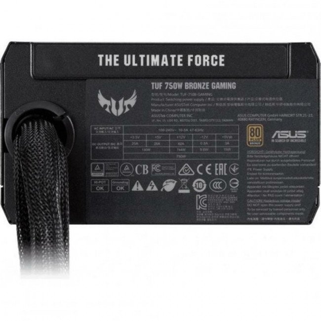 Блок живлення Asus TUF-GAMING-750B (90YE00D0-B0NA00)