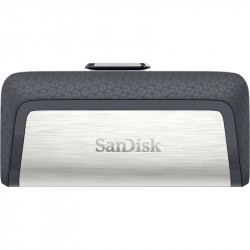 Флеш-накопичувач USB3.1 128GB Type-C SanDisk Ultra Dual Silver (SDDDC2-128G-G46)